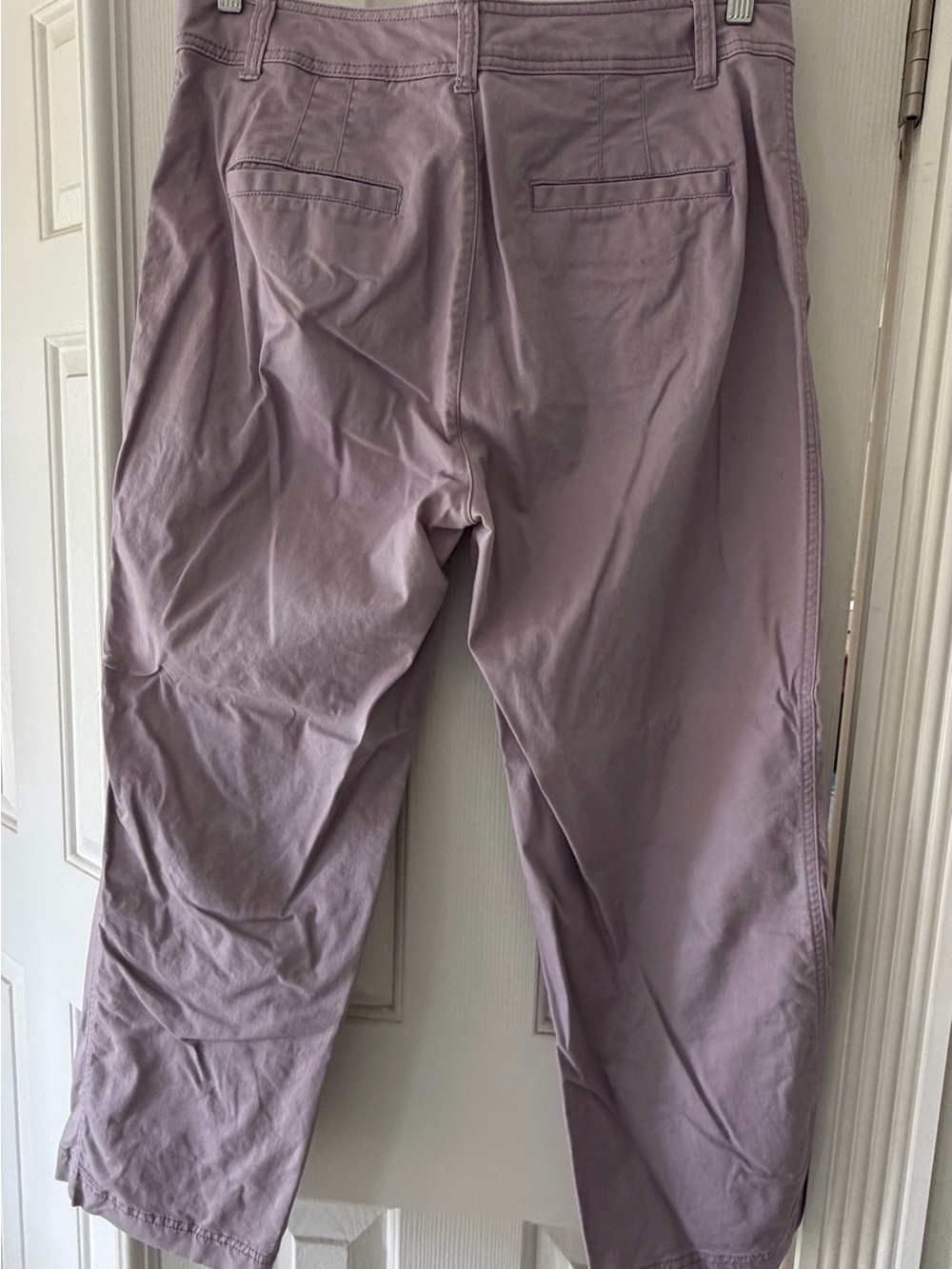 GAP Lavender Girlfriend Khaki Pants - Picture 2 of 3